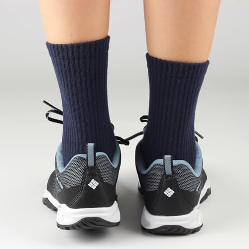 Image of COTTON DAY Unisex School Kids Boys Girls Soft Combed Cotton Athletic Socks