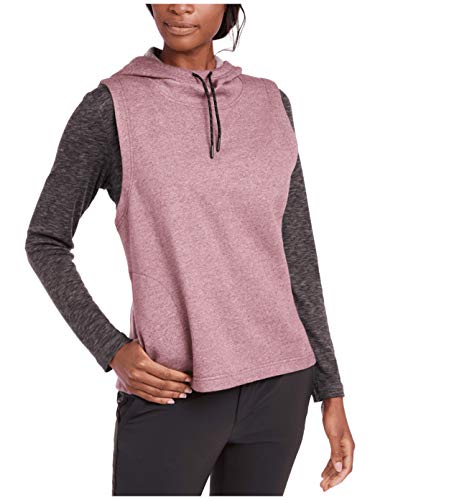 HI-TEC Women's Tarheel Hooded Cold Weather Active Vest, Tulipwood, X-Small