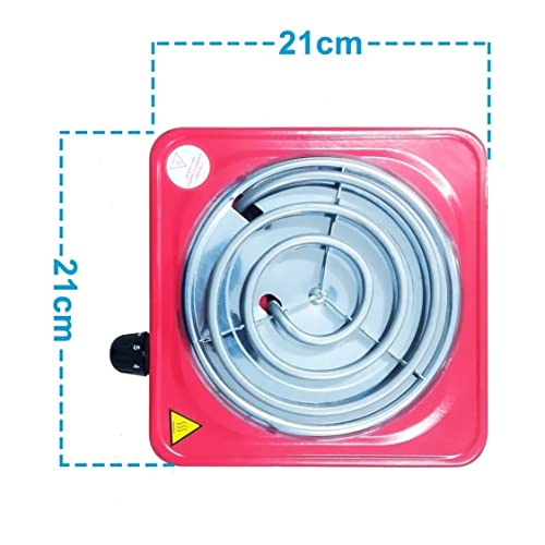 Fogareiro Elétrico 1 Bocas 1000W 127V Camping- Relinx
