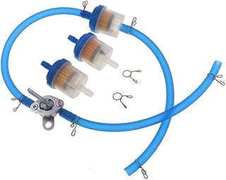 Suitable for Universal Fuel Tap Gasoline Switch Faucet Kit for Generator Gas Engine Tanks(Blue)