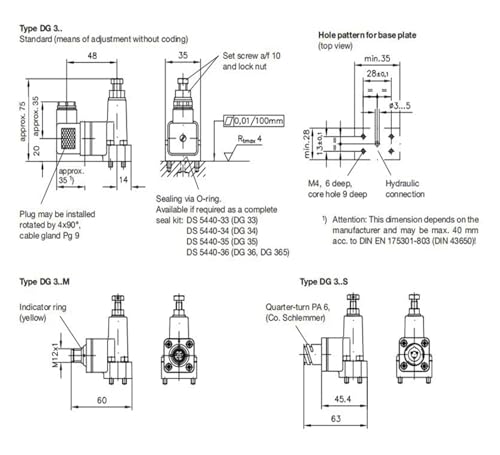 Interrupteur de commande DG34 pour circuit électrique domestique