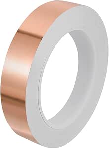 Bande De Cuivre Adhésive 20 M - Répulsif à Limaces/escargots - Isolation EMI - DIY