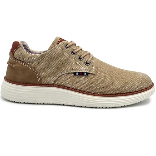 Image of AKADEMIKS Mens Dayton Oxford, Comfortable Footwear for Formal and Casual Wear