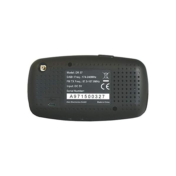 Albrecht DR 57 Adapter zum Aufrüsten von Auto-Radios, 27257, FM-Transmitter für DAB+ Sender und Bluetooth-Verbindung vom Smartphone zum UKW-Radio – Bild 3