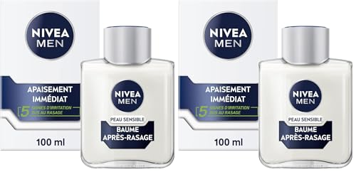 NIVEA MEN Peau Sensible Baume Après-Rasage (1 x 100...