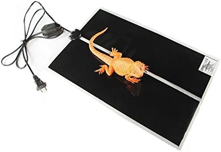 Grocery House Reptile Heating Pad, Reptile Tank Warmer with Temperature Controller (20W, 16.5 x 11 inch)