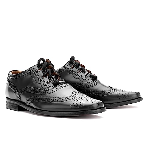 Fashion Ghillie Brogue - Kilt Shoes Black4