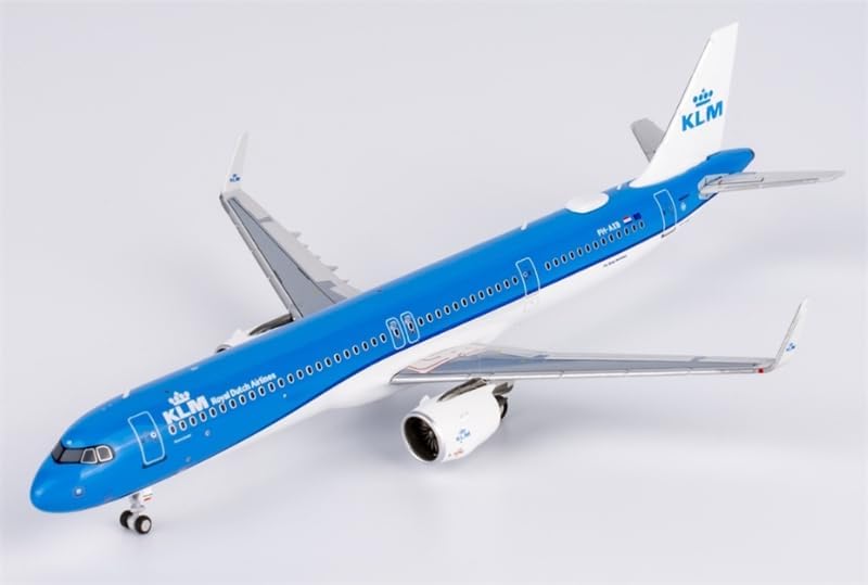 ACE HOBBY for NG Models for KLM for Airbus A321neo PH-AXB 1:400 Airplane Pre-Built Model
