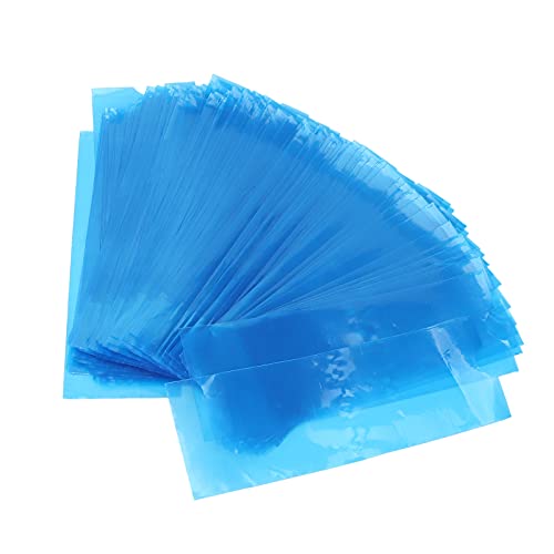 Blue Tattoo Machine Cover Filter - 200pcs Disposable Pencil Bags, Plastic Sleeves and Accessories for Artists