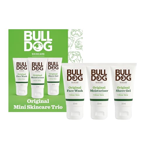 Bulldog Skincare Christmas Gift For Men Mini Trio National
