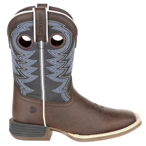 Durango® Lil' Rebel Pro™ Little Kid's Blue Western Boots