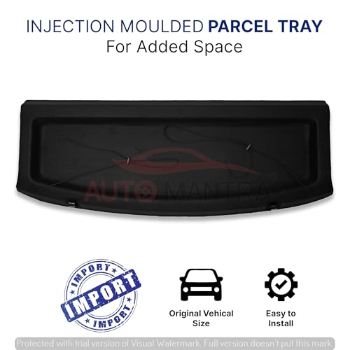 Image of Car Parcel Tray Diggi Luggage Tray in Perfect Fitting Compatible for I20
