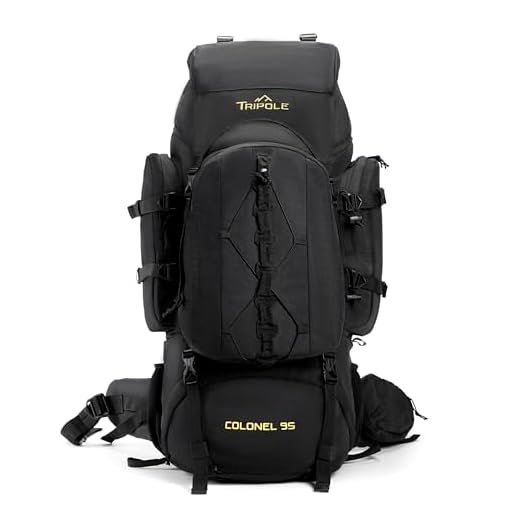 What do soldiers carry in their backpacks Tripole Colonel 95L Rucksack with Day Pack