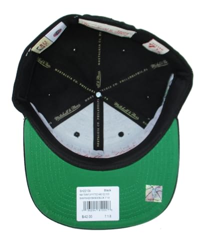 Gorra Fitted Mitchell & Ness Boston Celtics Negro miniatura 6
