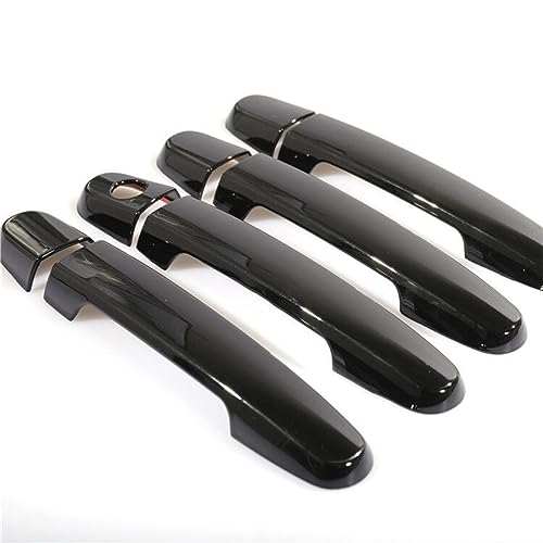 Cubierta de manija de puerta cromada para Subaru Justy, accesorios de coche 3
