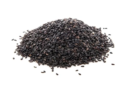 Image of AURADRY Black Sesame Seeds for Eating 500g| Whole Fresh and Natural Unhulled Kale Till | Black Til Seed for Weight Management, Indian Spice | Kala Til