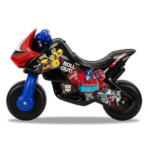 Image of Best Ride On Cars Transformers Foot-to-Floor Motorbike for Kids Ages 2-6 | Officially Licensed Toddler Ride-On Toy with Wide Wheels, Lightweight Design & Durable Frame | Safe Indoor /Outdoor Fun