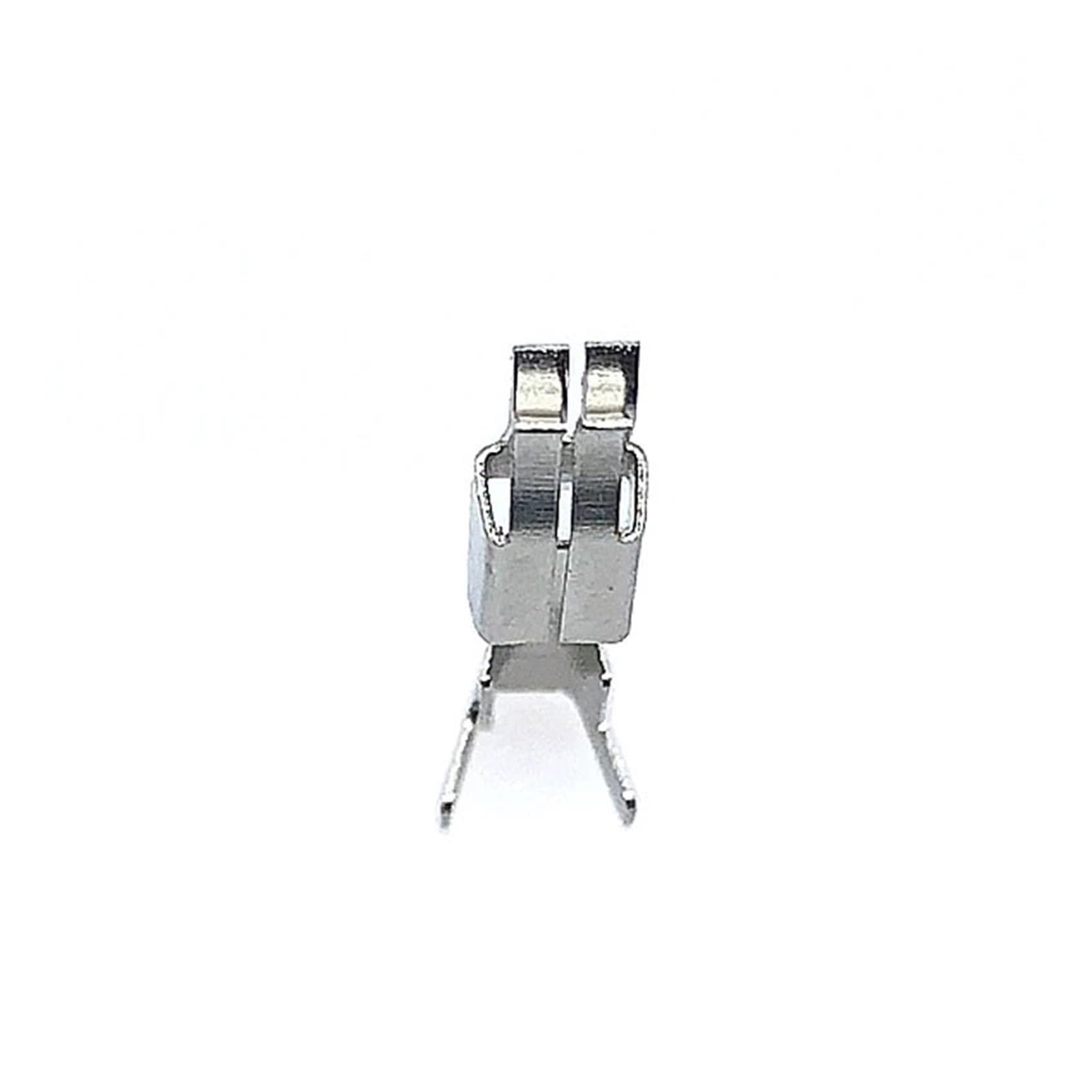 Kabelverbinder, 50 Stück DJ622-E3.5A Nicht isolierte 3,5-mm-Buchsen-Crimpstift-Spleißklemme(500 Pcs)