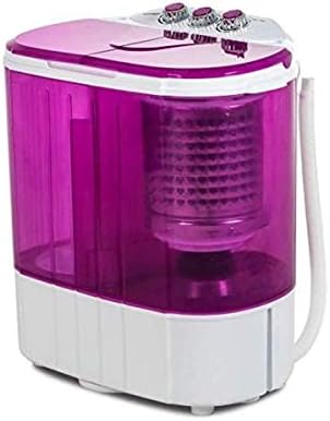 Portable Washing Machine, Kuppet 10lbs Compact Mini Washer, Wash&Spin Twin Tub Durable Design to Wash All your Laundry or Swim Suit for Apartments, Dorms, RV Camping (Blue)