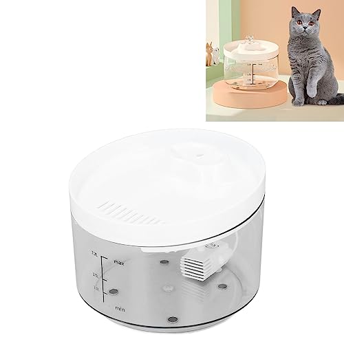 Fuente de agua silenciosa para gato con bomba de bajo consumo miniatura 3