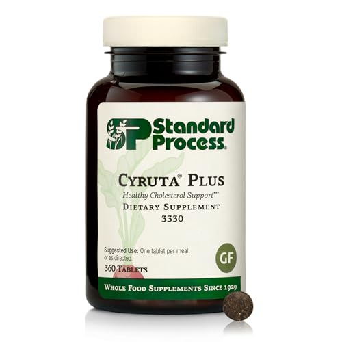 Standard Process Cyruta Plus - Capillary & Circulation Support - Aids Healthy Peripheral Circulation - Gluten-Free, Non-Dairy & Non-Soy - 360 Tablets