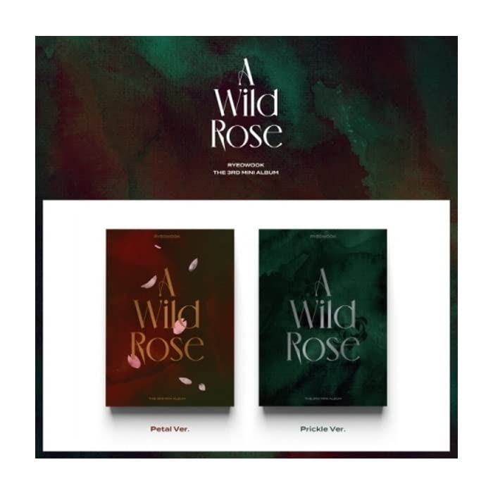 Super Junior Ryeowook A Wild Rose 3rd Mini Album PETAL Version Contents+Tracking Sealed