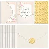 enveloppe pour pc 【Polyvalence pour Diverses Occasions】 Au-delà des mariages et des fiançailles, cet ensemble de cartes d'invitation de mariage au design simple et élégant convient également pour les anniversaires, les fêtes d'anniversaire, les baptêmes et autres célébrations importantes. Son design polyvalent s'intègre facilement à différents thèmes, en faisant le support idéal pour transmettre la joie et une invitation sincère.