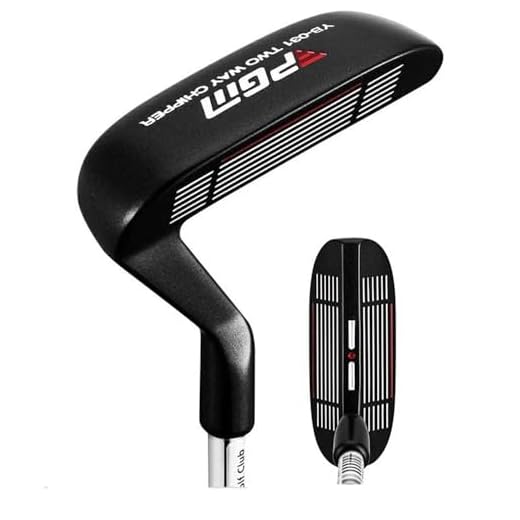 36 Degree Loft Left and Right Hand Double-sided Golf Blade Putters for LH RH Mens and Womens Two Way Golf Chipper Sports (Ambidextrous)