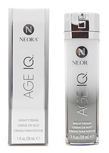 Neora Age IQ Night Cream - Unscented Hyaluronic Acid Moisturizer for All Skin Types & Tones, 1 Fl Oz