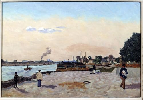 Affiche de paysage impressionniste Guillaumin pour décoration de bureau élégante et moderne