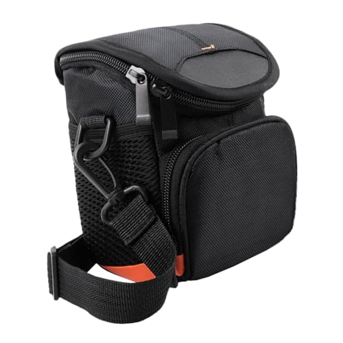 Funda para cámara de hombro compatible con A6000 acolchada y con correa ajustable