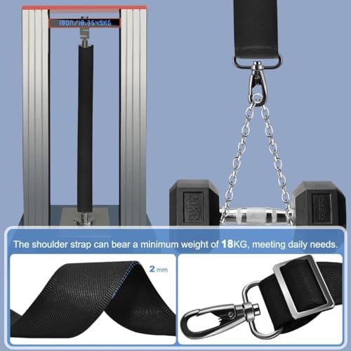 Image of ZINZ 3D Air Cushion Bag Strap 59 inch Adjustable Belt with Padded & Dual Clasps & Swivel Hooks, Comfort Strap for Bags
