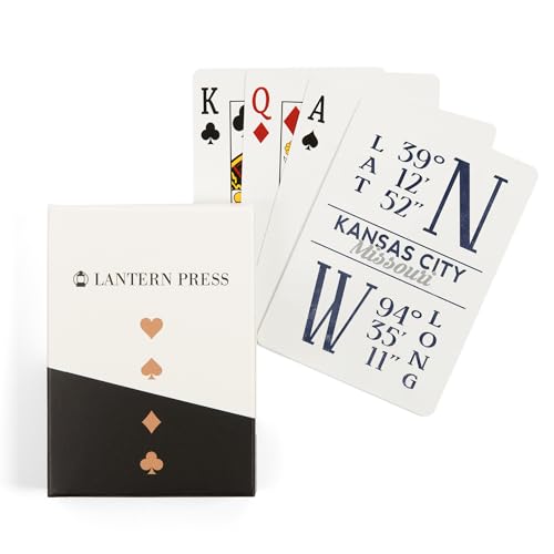 Baraja de póker Kansas City Missouri, 52 cartas