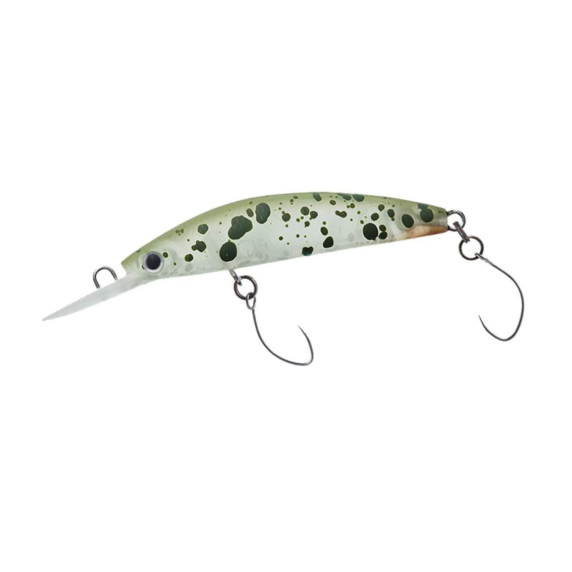 Daiwa Area Trout Presso Double Clutch 60F1 Tuned by HMKL Green Bug Lure
