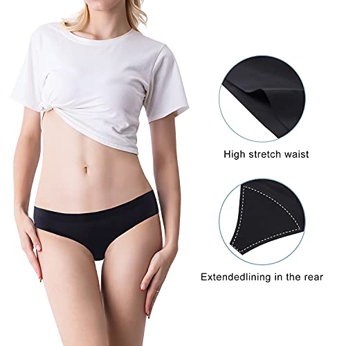 SHARICCA Women Postpartum Period Thongs 4 Layers Leakproof Underwear Panties for teen ladies Multipack2