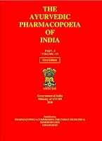The ayurvedic pharmacopoeia of India 8190115103 Book Cover