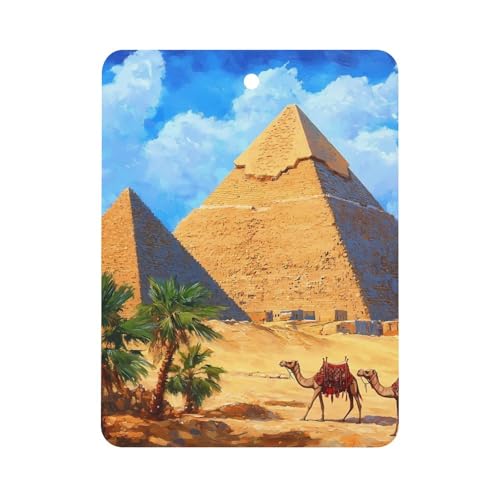 Camel Car Air Freshener Hanging Aromatherapy Tablets for Car Accessories Square