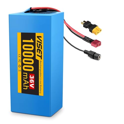 VISET Ebike Battery Pack,Electric Bike Lithium Li-ion Battery with 2Ah