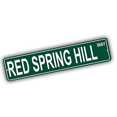 Brotherhood Aluminum Street Marker for Red Spring Hill - Wyoming Wall Decor