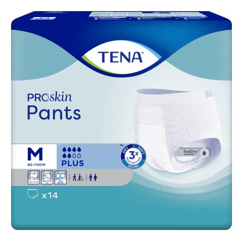 Pack de 4 bolsas de Tena Pants M Plus