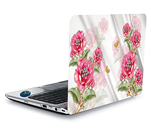 Image of QTH Flower Dynamic Design Laptop Sticker 15 Inch QTH-L7-0668