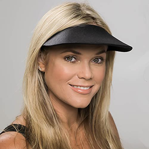 Image of No Headache Sun Visor for Women | Stylish, Lightweight Golf & Tennis Hat | UV Protection for Outdoor Sports & Travel
