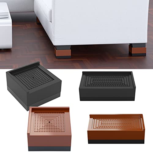 Elevadores de muebles y sofás pack de 4 patas para aumentar altura 3