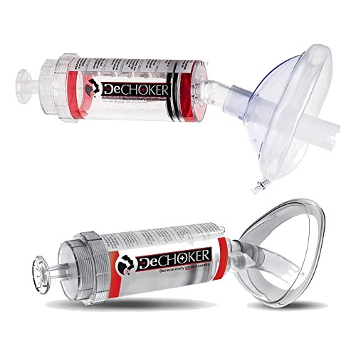 Image of Multi Pack - Dechoker Anti Choking Device - Safe, Effective Anti Choke Suction Rescue Device - Excellent Addition to Your Family First Aid Kit - Keep Your Family Safe (1 Child / 1 Adult)