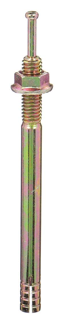 Fabory Hex Nut-Head Hammer Drive Pin Anchor, 1-3/4