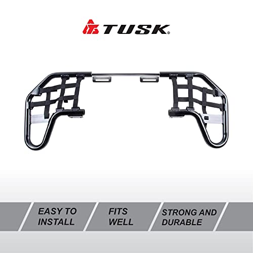 Tusk Comp Series Nerf Bars Black With Black Webbing For Yamaha Raptor 660 2001-2005 #TOP3
