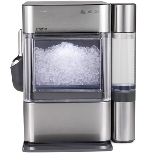 GE Profile Opal 2.0 Ultra Nugget Ice Maker with Side...