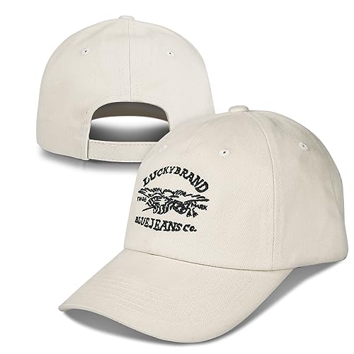 Image of Lucky Brand Classic Cotton Adjustable | Dad Hat | Baseball Cap | Golf | Fishing | Low Profile | 5 Panel Design