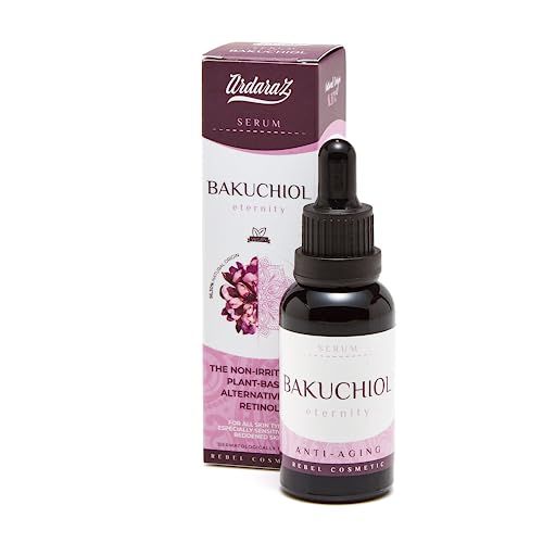 Ardaraz Serum facial Antiarrugas con Bakuchiol, el Retinol Vegetal, Serum Hidratante Facial que reduce arrugas y líneas de expresión. Con Acido Hialurónico 30 ml