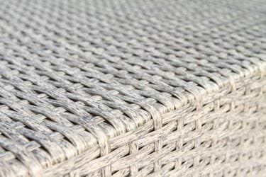 Fully Assembled Rattan Outdoor Side Table – Stylish Cup Holder Table with Thick Ultra-Plush Cushions for Patio, Garden, and Balcony Use